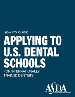 Tips For International Dental Students Asda