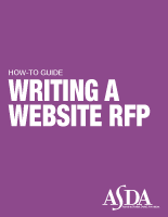 Writing a Website RFP
